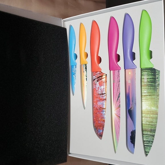 BRAND NEW, Set of chef knives, never used - Picture 3 of 7